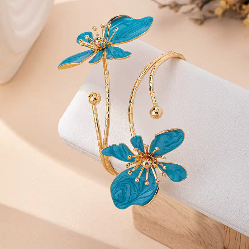 Brazalete Cattleya Azul